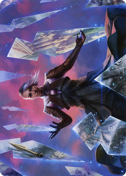 Behold the Multiverse Art Card (ASKHM-010) (Borderless) [Art Series: Kaldheim]