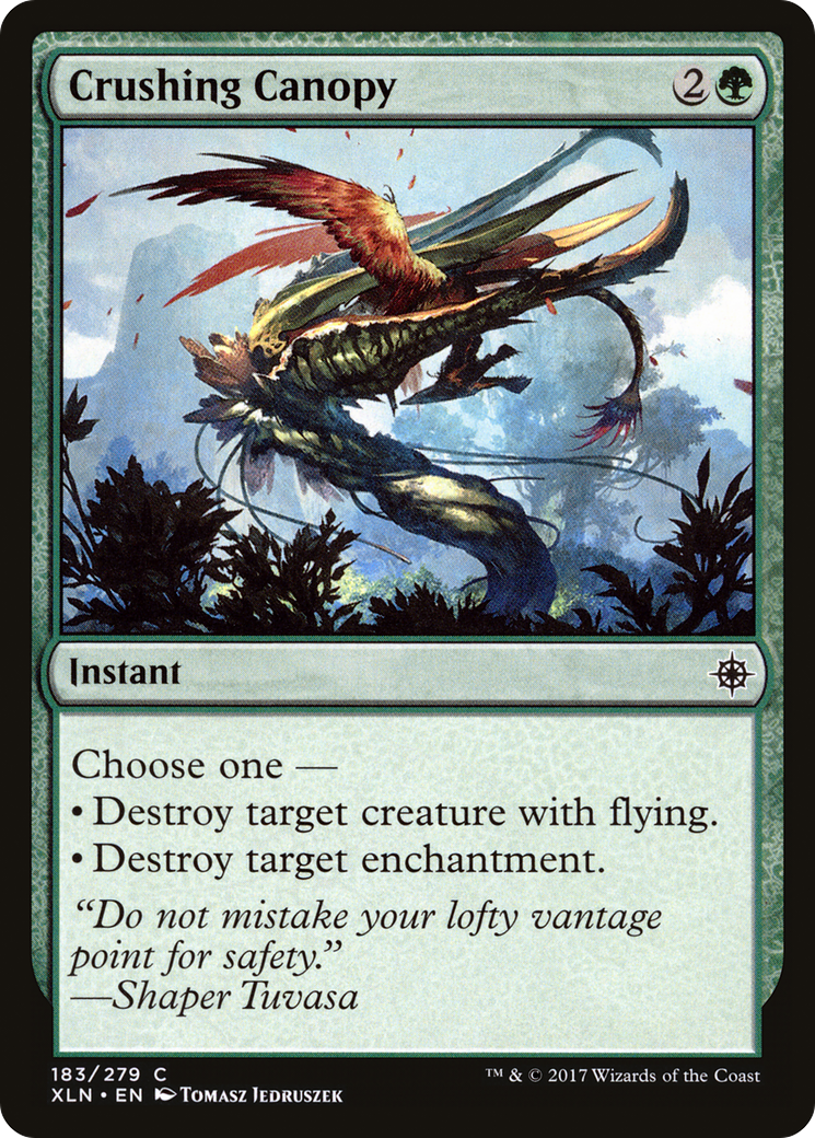 Crushing Canopy (XLN-183) [Ixalan]