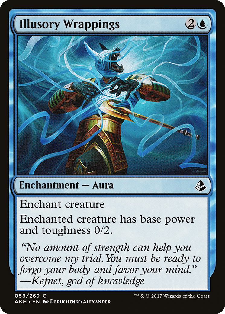 Illusory Wrappings (AKH-058) [Amonkhet] Foil