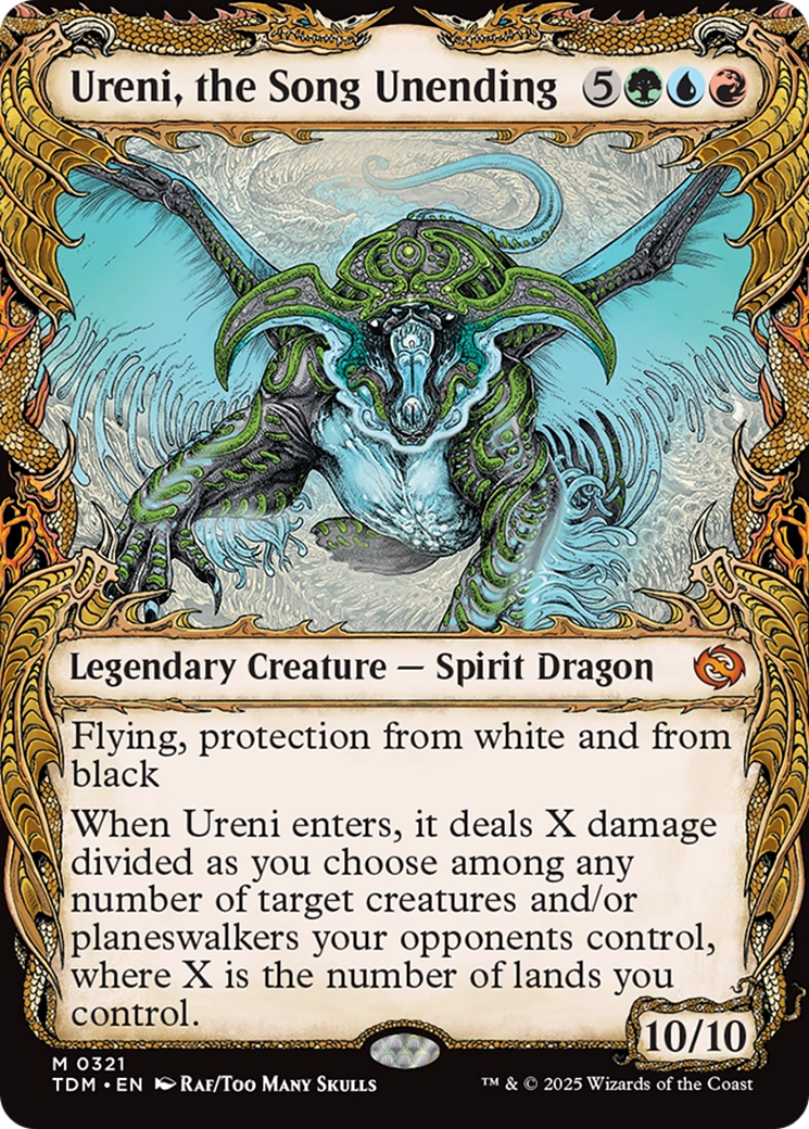 Ureni, the Song Unending (Showcase) (TDM-321) [Tarkir: Dragonstorm]