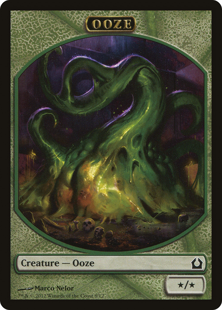 Ooze Token (RTR-008) [Return to Ravnica Tokens]