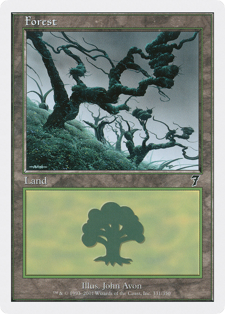 Forest (7ED-331) [7th Edition] Foil