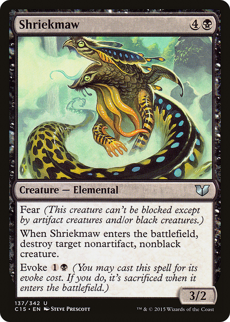 Shriekmaw (C15-137) [Commander 2015]