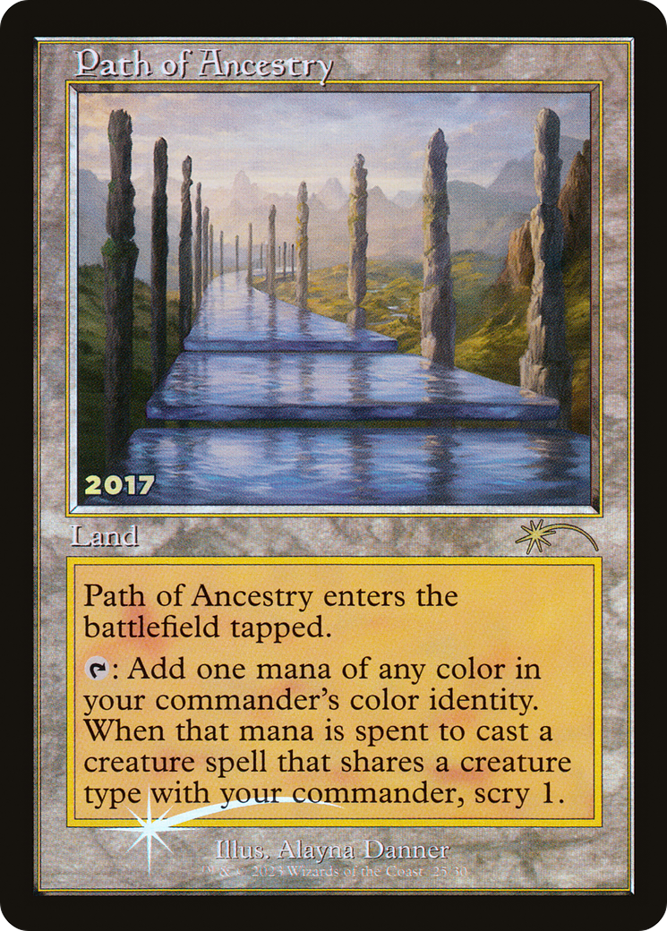 Path of Ancestry (30A-P-025) [30th Anniversary Play Promos] Foil