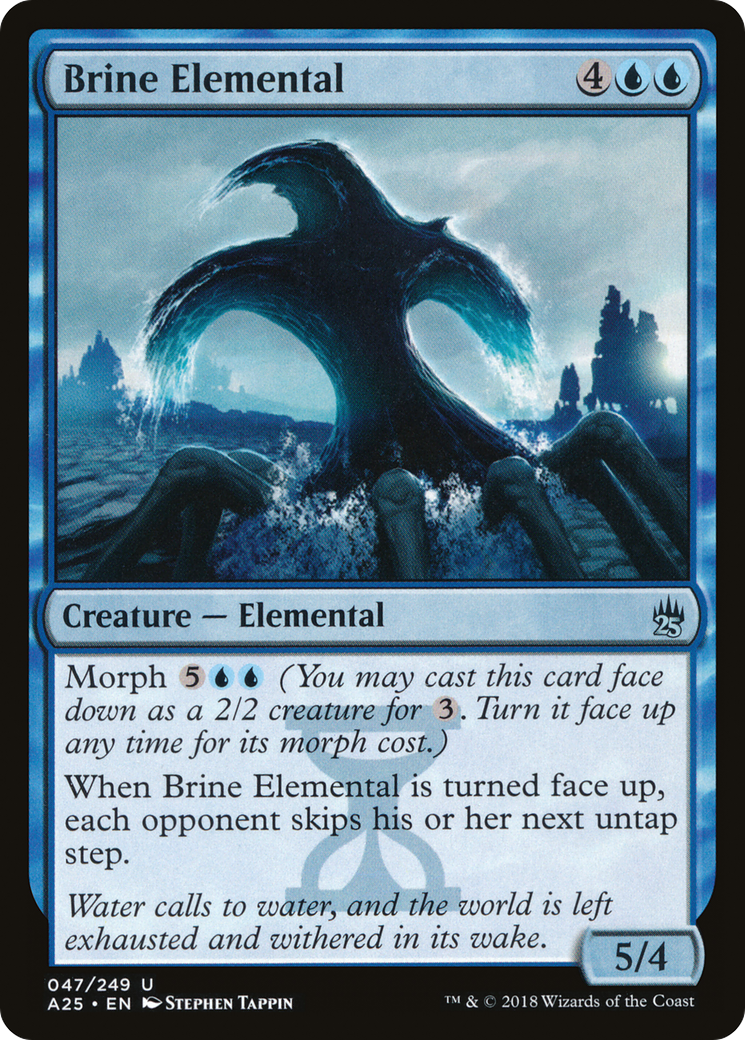 Brine Elemental (A25-047) [Masters 25]