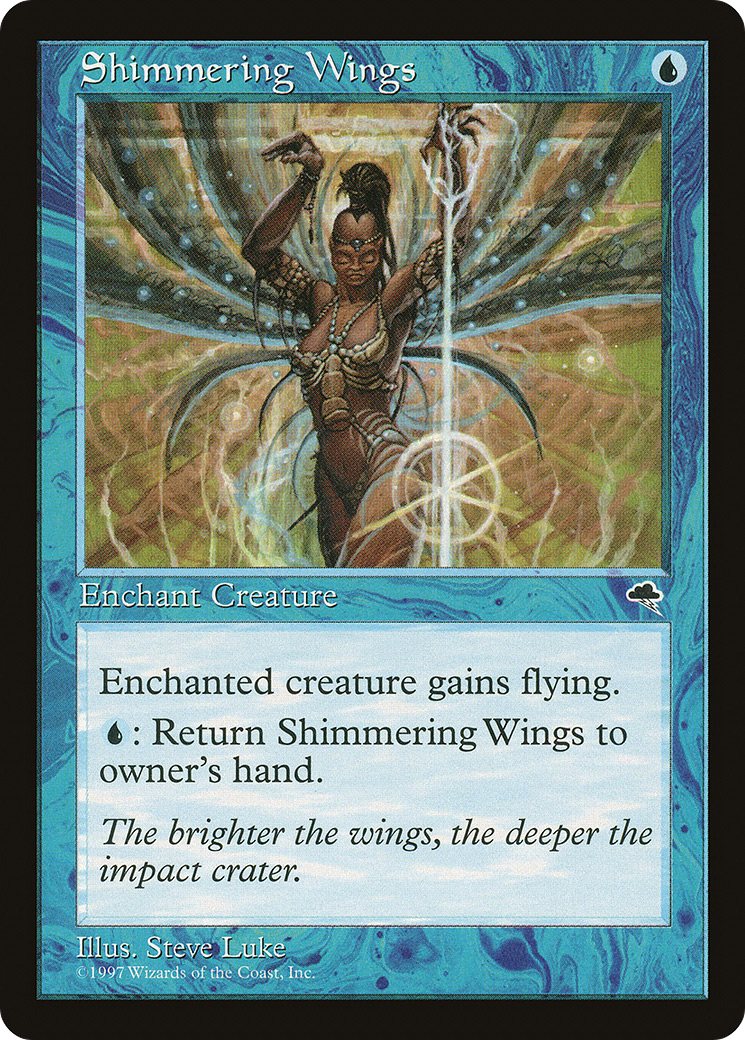 Shimmering Wings (TMP-087) [Tempest]