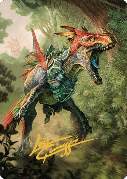 Dinosaur // Dinosaur (ALCI-067) (Borderless) [The Lost Caverns of Ixalan Art Series] Foil
