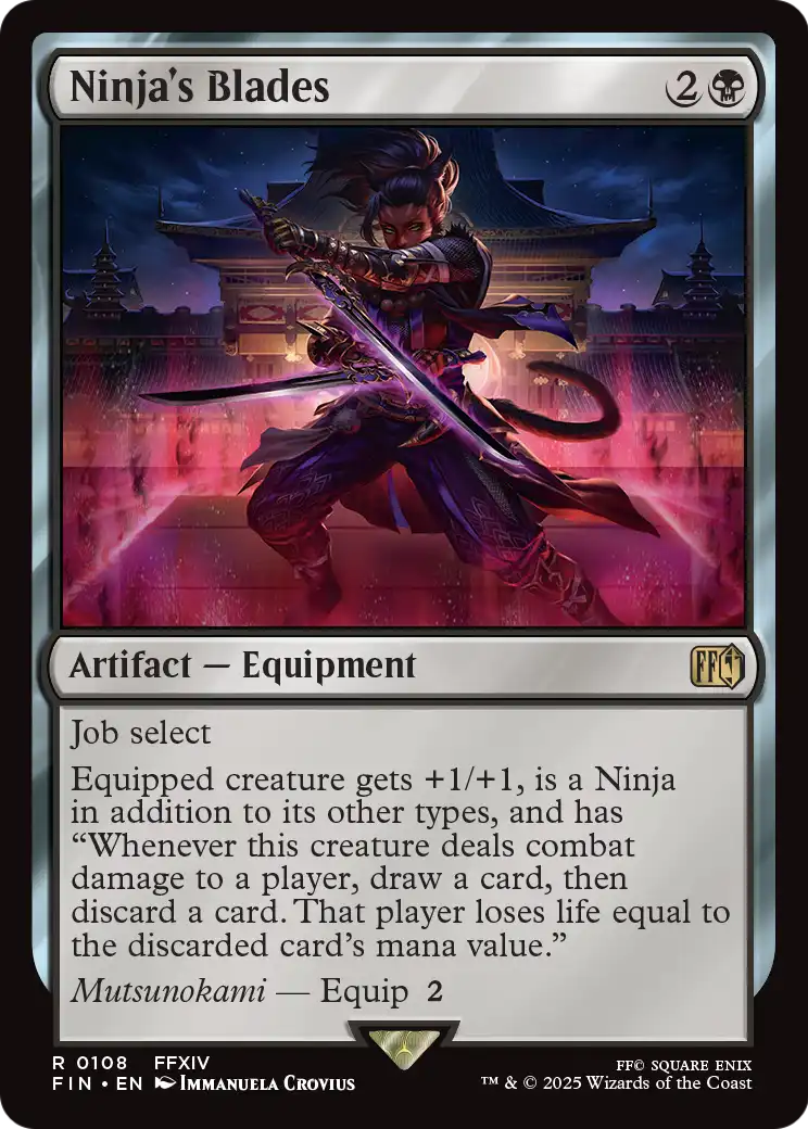 Ninja's Blades (FIN-108) [FINAL FANTASY]