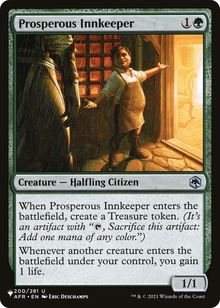 Prosperous Innkeeper (LIST-AFR-200) [The List]