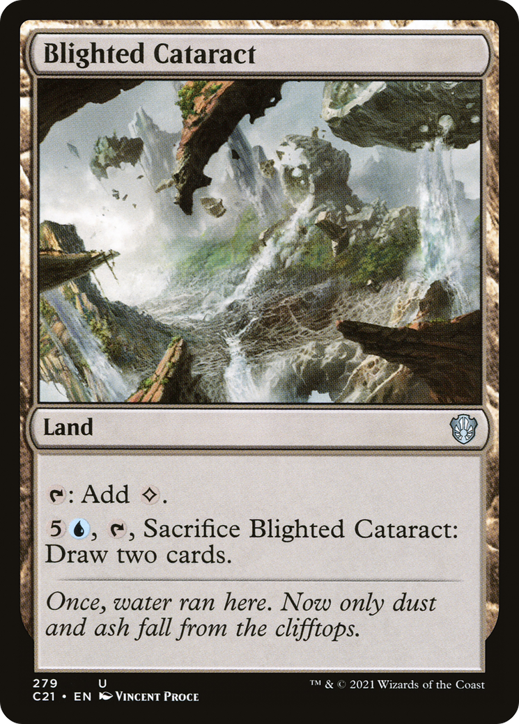 Blighted Cataract (C21-279) [Commander 2021]