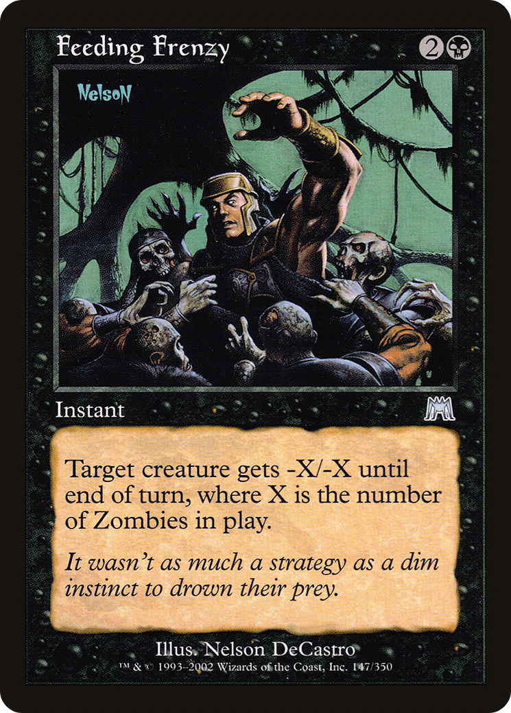 Feeding Frenzy (ONS-147) [Onslaught] Foil