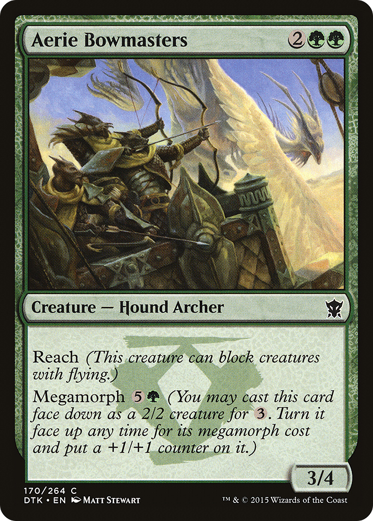 Aerie Bowmasters (DTK-170) [Dragons of Tarkir]