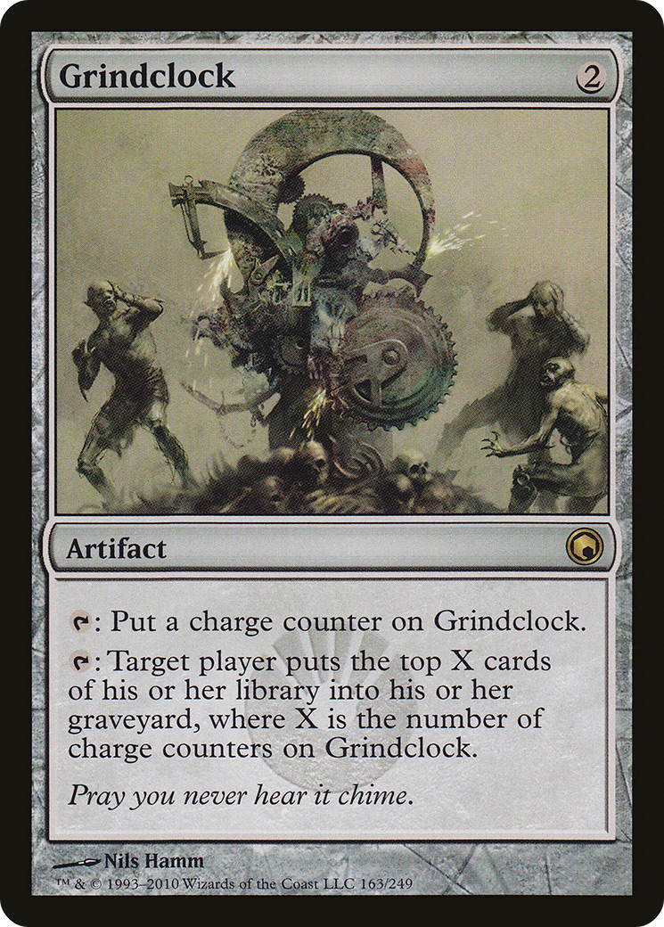 Grindclock (SOM-163) [Scars of Mirrodin] Foil