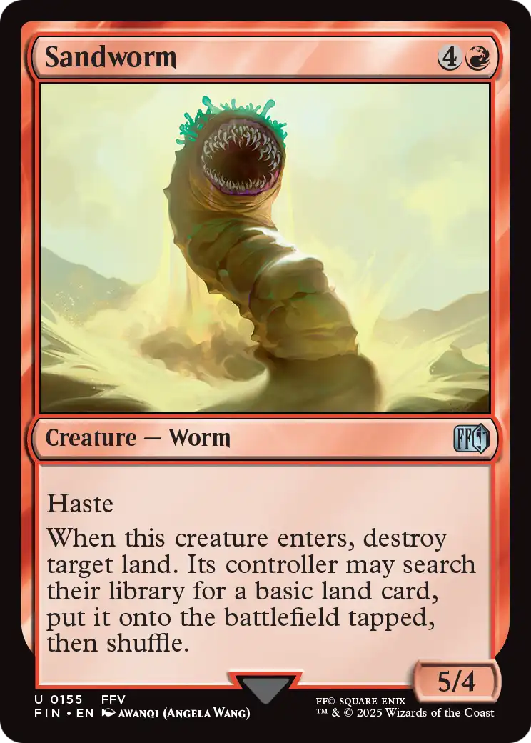 Sandworm (FIN-155) [FINAL FANTASY]