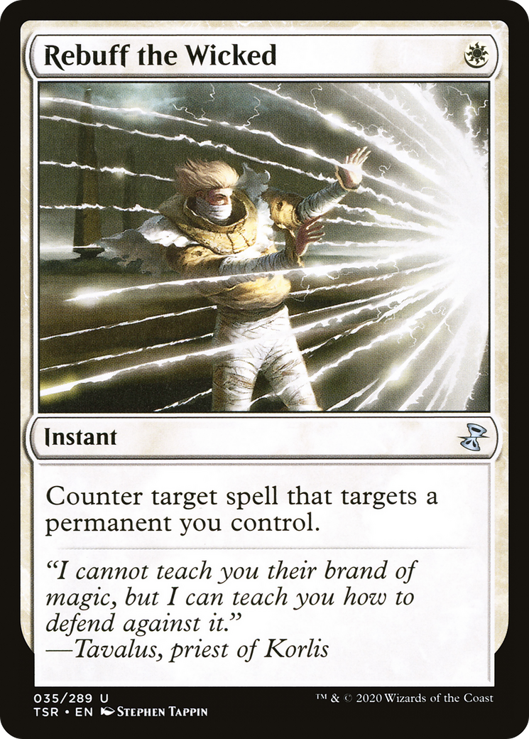 Rebuff the Wicked (TSR-035) [Time Spiral Remastered] Foil