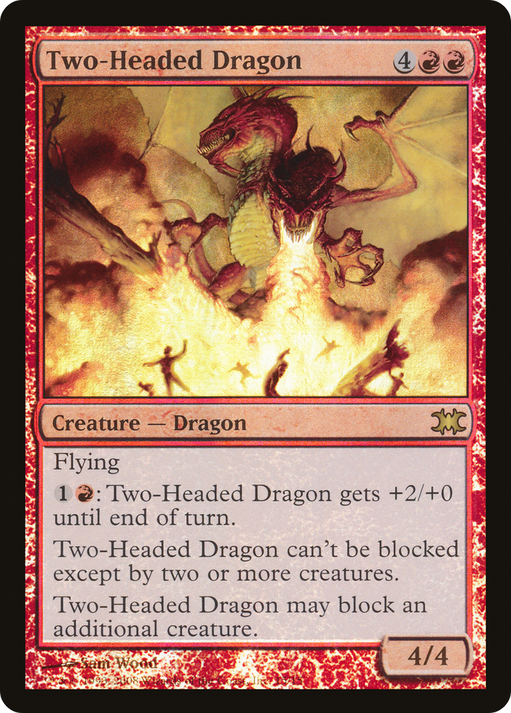 Two-Headed Dragon (DRB-015) [From the Vault: Dragons] Foil