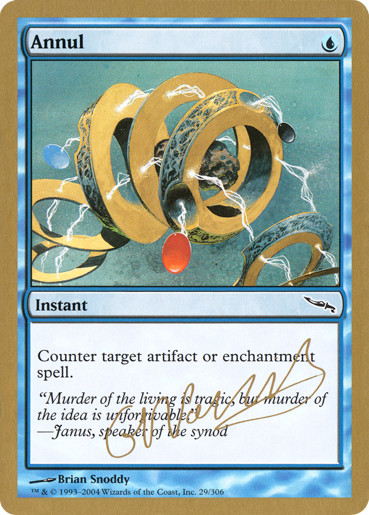 Annul - 2004 Gabriel Nassif (MRD) [World Championship Decks 2004]