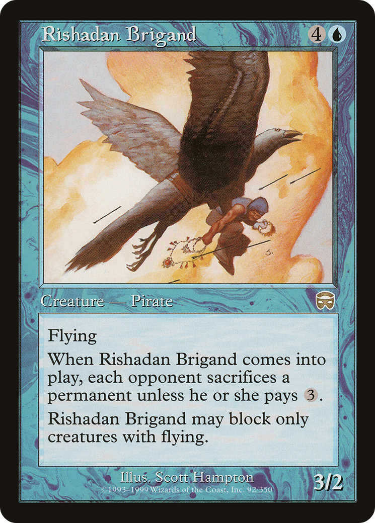 Rishadan Brigand (MMQ-092) [Mercadian Masques] Foil