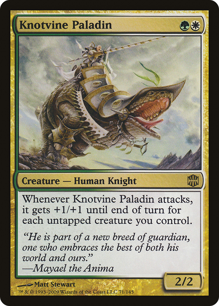 Knotvine Paladin (ARB-071) [Alara Reborn]