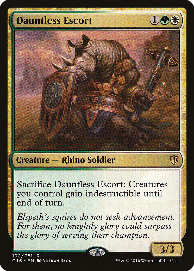 Dauntless Escort (C16-192) [Commander 2016]