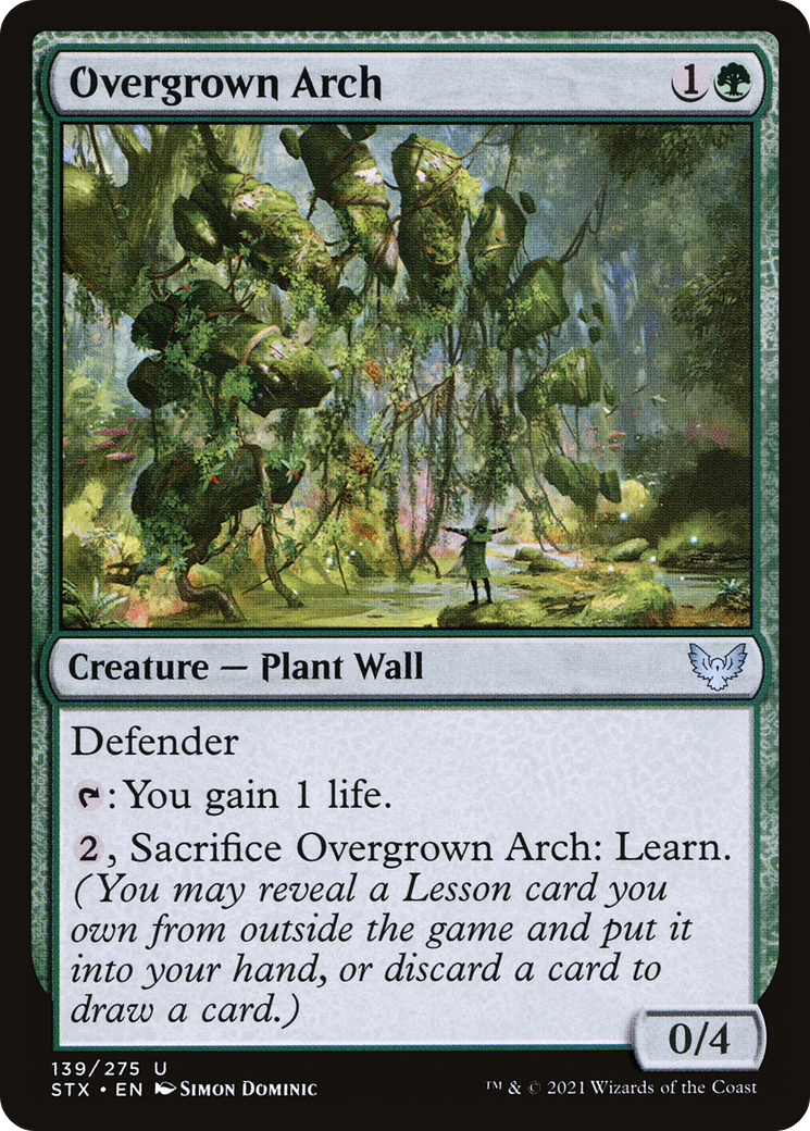 Overgrown Arch (STX-139) [Strixhaven: School of Mages]