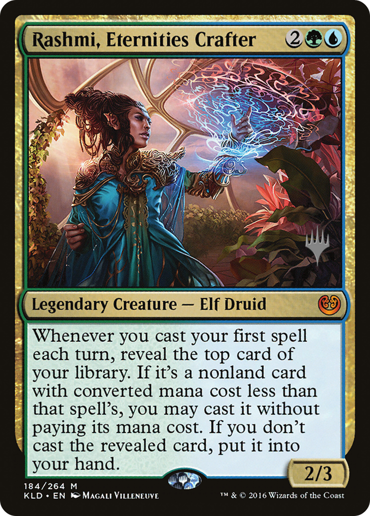 Rashmi, Eternities Crafter (PPM21-184) [Promo Pack: Kaladesh Promos] Foil