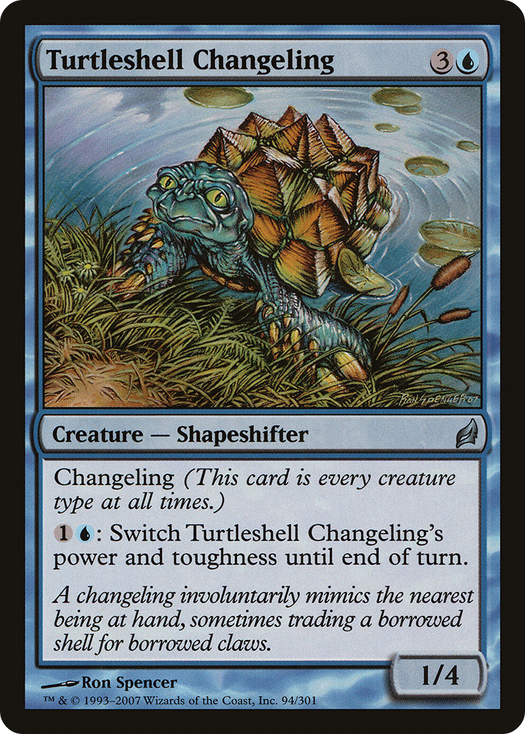 Turtleshell Changeling (LRW-094) [Lorwyn] Foil
