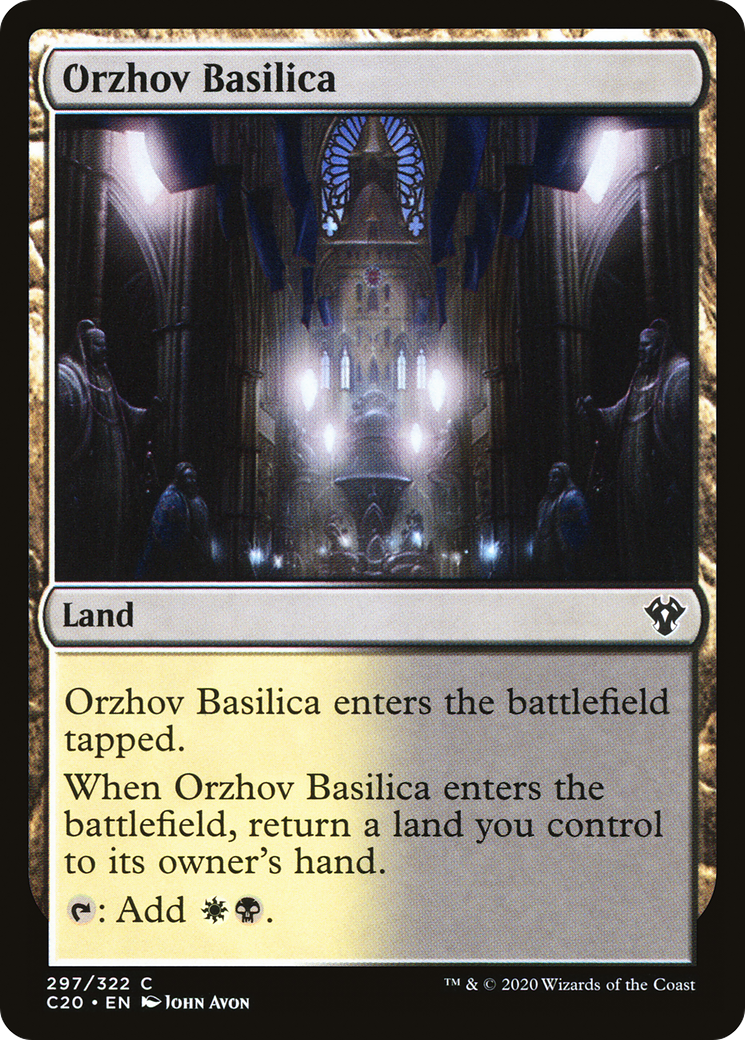 Orzhov Basilica (C20-297) [Commander 2020]