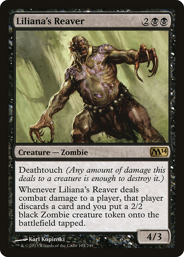 Liliana's Reaver (M14-103) [Magic 2014] Foil
