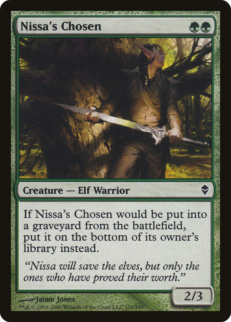 Nissa's Chosen (ZEN-171) [Zendikar]