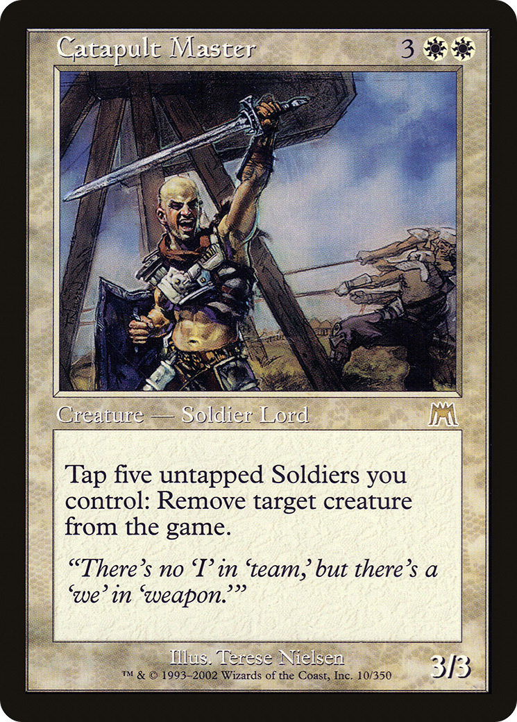 Catapult Master (ONS-010) [Onslaught]