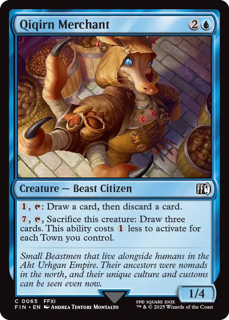Qiqirn Merchant (FIN-065) [FINAL FANTASY]
