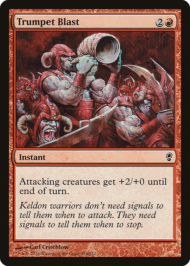 Trumpet Blast (CNS-154) [Conspiracy] Foil
