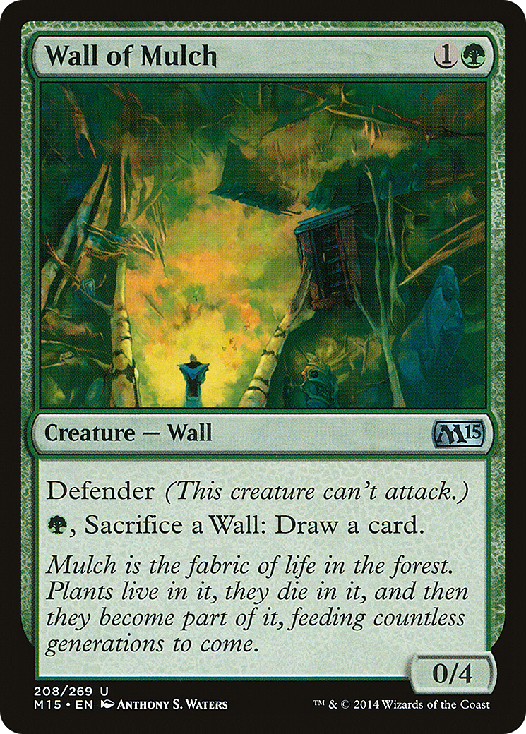 Wall of Mulch (M15-208) [Magic 2015]