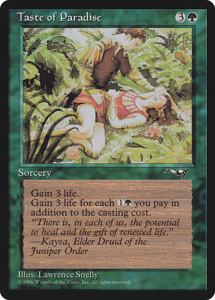 Taste of Paradise (ALL-085) [Alliances]