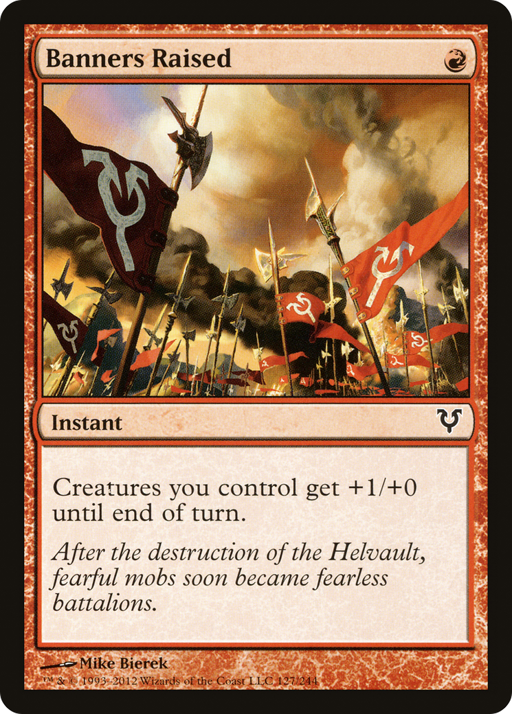 Banners Raised (AVR-127) [Avacyn Restored]