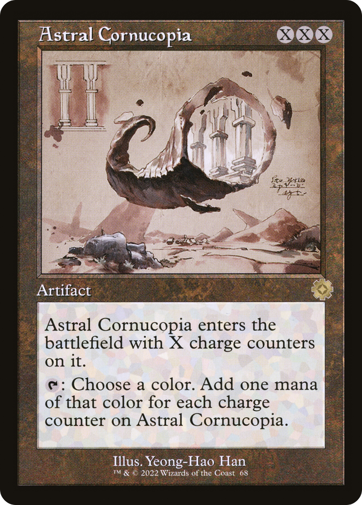 Astral Cornucopia (Schematic) (BRR-068) [The Brothers' War Retro Artifacts] Foil