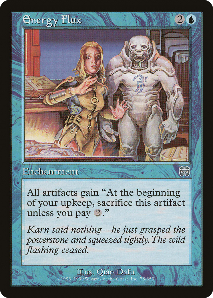 Energy Flux (MMQ-078) [Mercadian Masques] Foil