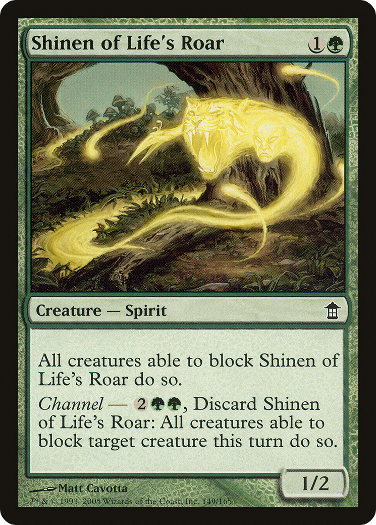 Shinen of Life's Roar (SOK-149) [Saviors of Kamigawa] Foil