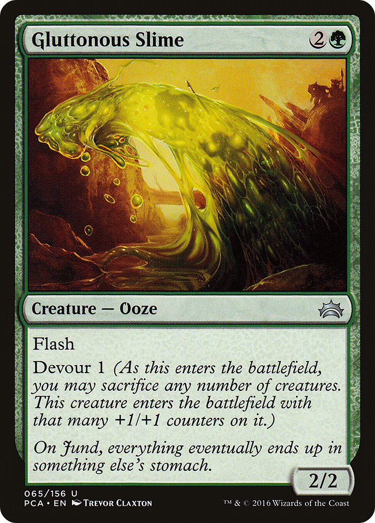 Gluttonous Slime (PCA-065) [Planechase Anthology]