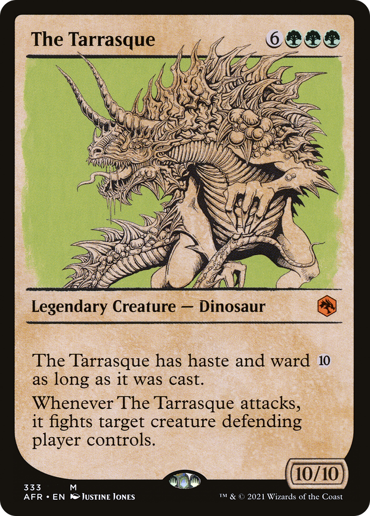 The Tarrasque (Showcase) (AFR-333) [Adventures in the Forgotten Realms]