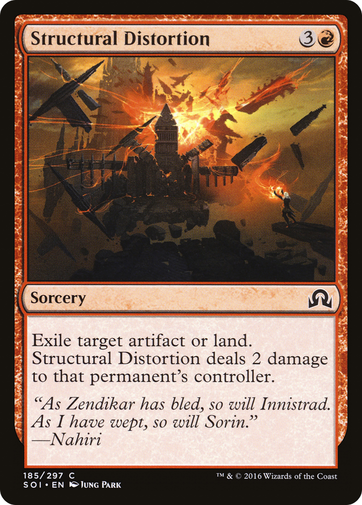 Structural Distortion (SOI-185) [Shadows over Innistrad] Foil
