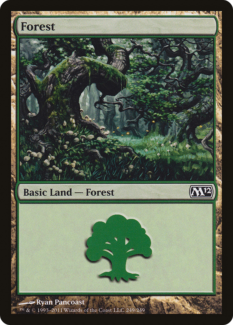 Forest (M12-249) [Magic 2012] Foil