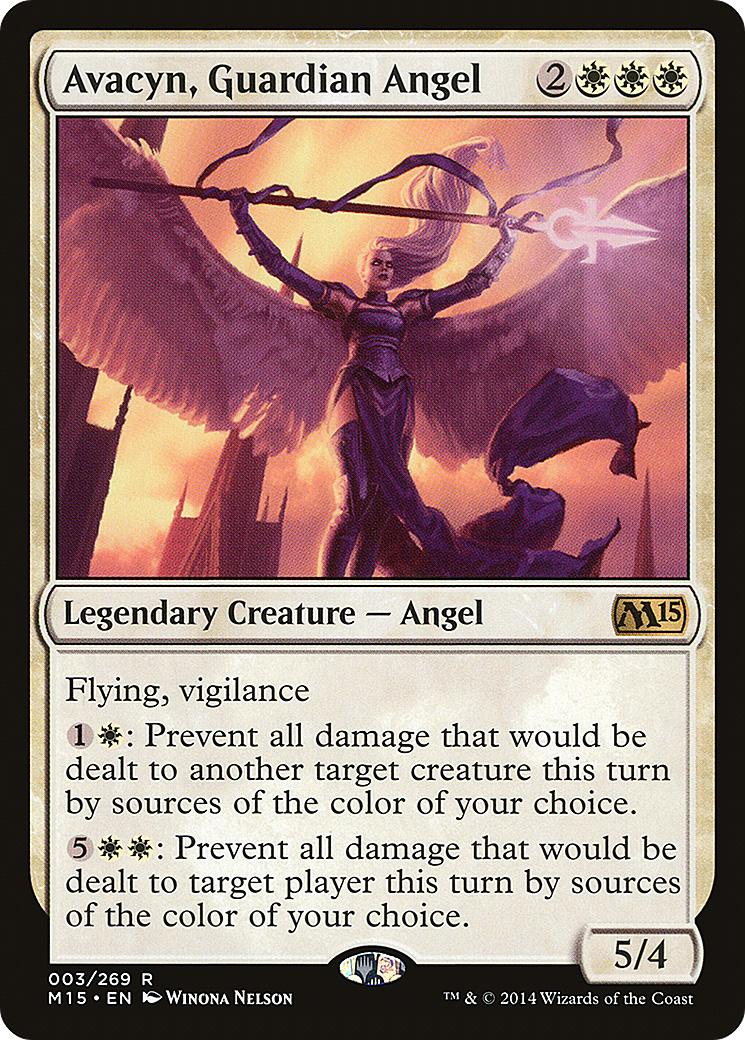 Avacyn, Guardian Angel (M15-003) [Magic 2015]