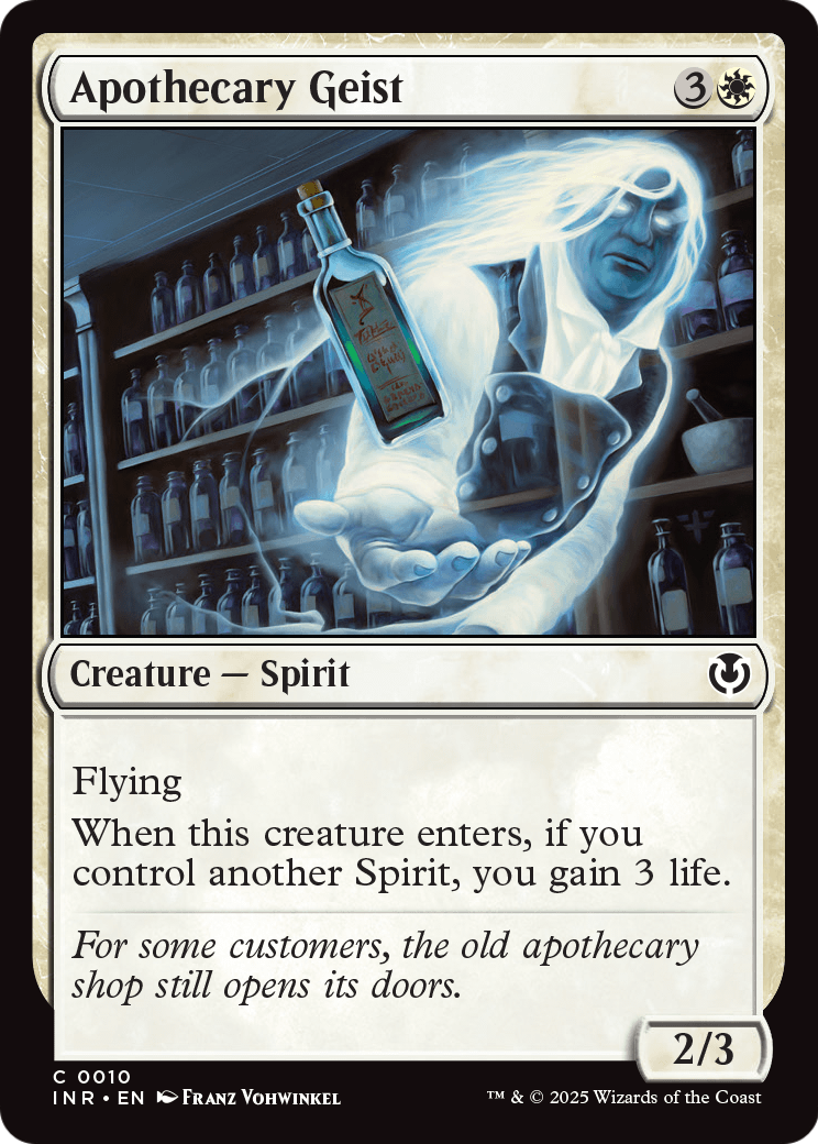 Apothecary Geist (INR-010) [Innistrad Remastered] Foil