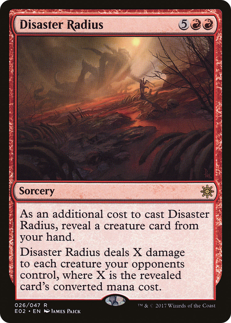 Disaster Radius (E02-026) [Explorers of Ixalan]