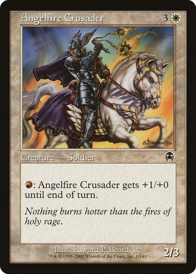Angelfire Crusader (APC-001) [Apocalypse] Foil