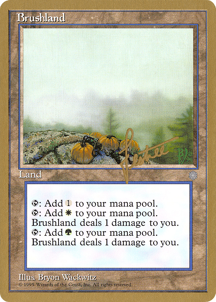 Brushland - 1996 Bertrand Lestree (ICE) [Pro Tour Collector Set]