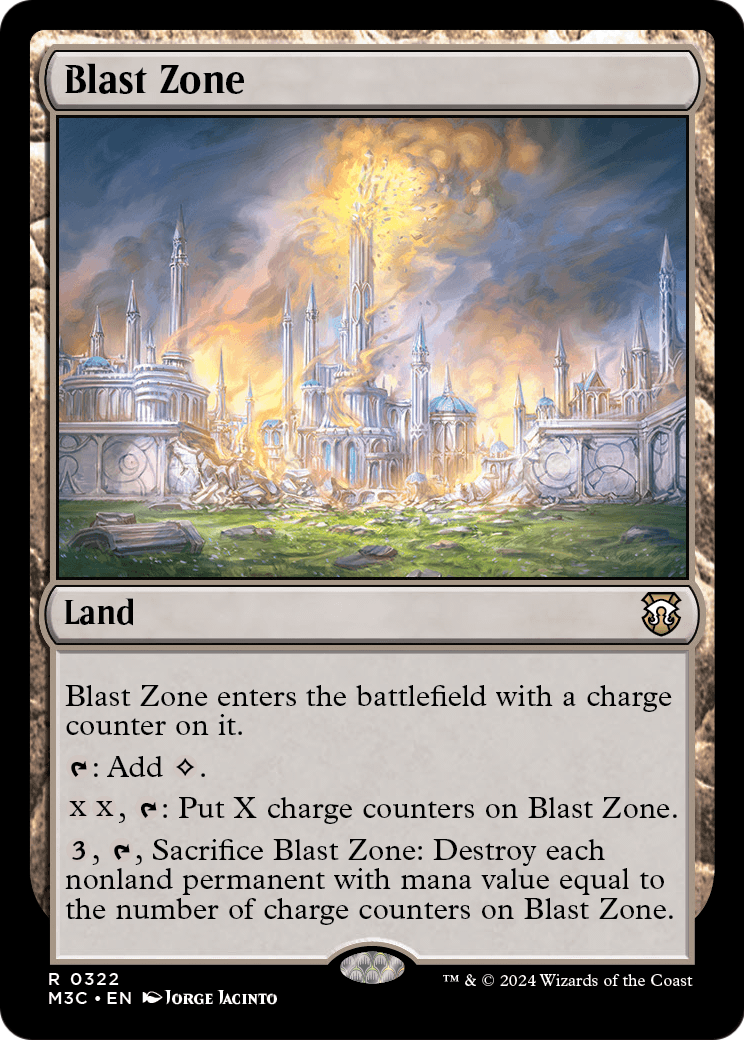 Blast Zone (M3C-322) [Modern Horizons 3 Commander]