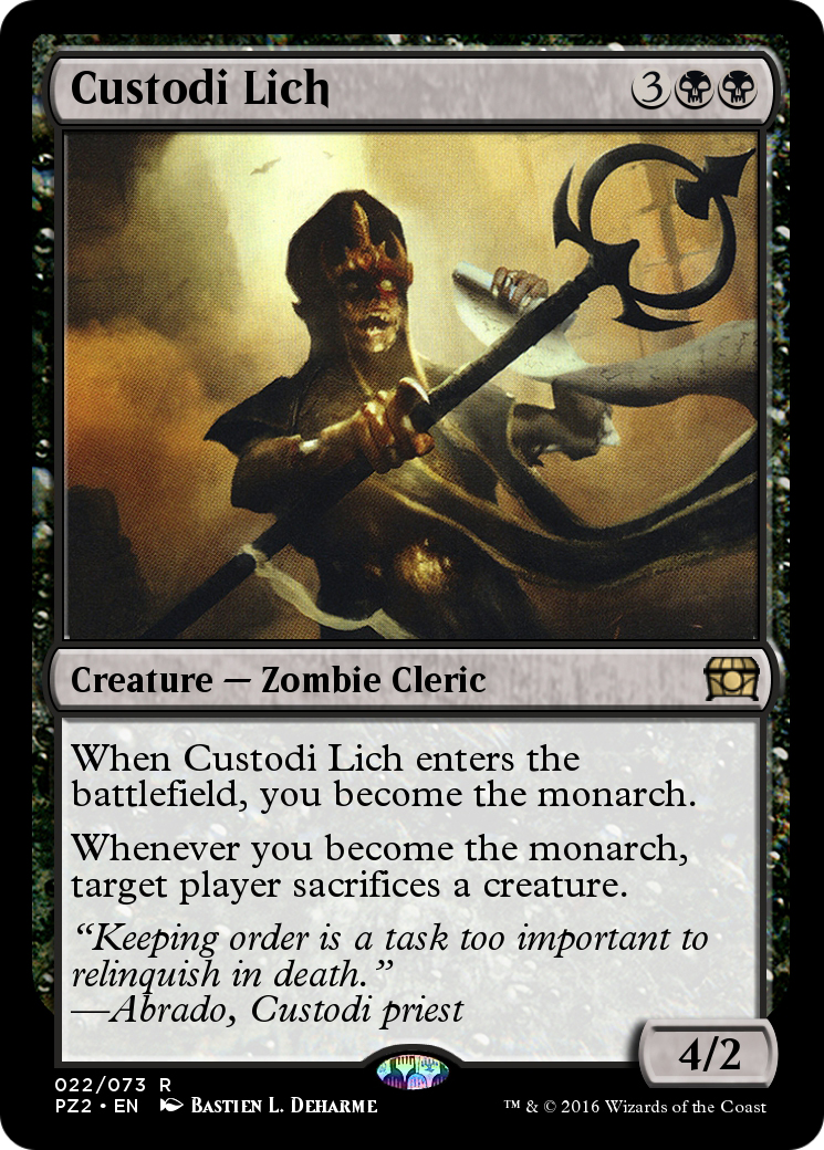 Custodi Lich (PZ2-022) [Treasure Chest]